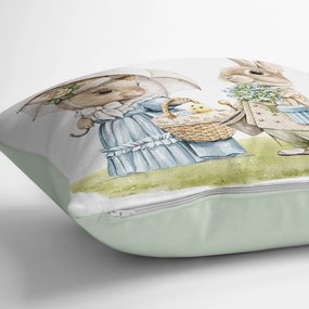 Párnahuzat szett húsvéti mintával, 4 db-os 43x43 cm – Mila Home