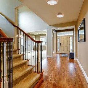 OAK mennyezeti lámpa 1xE27/60W/230V tölgy, ? 27,5 cm