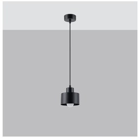 Fekete függőlámpa ø 12 cm Alastro – Nice Lamps