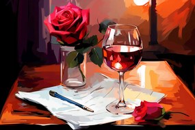 Poszter 60x40cm Költői este