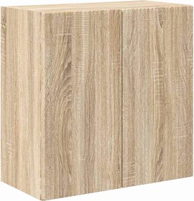 vidaXL TV Fali Szekrény Sonoma tölgy 59,5 x 31 x 60 cm Faanyag