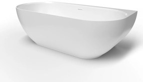 Különálló kád SAT Lesly 170x82 cm öntött márvány LE1700