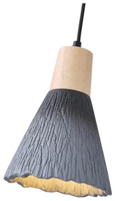 Csillár zsinóron 1xE27/15W/230V szürke