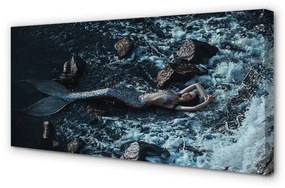 Canvas képek tenger sziréna 120x60 cm
