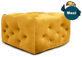 Wilsondo GORM puff 70x70 - sárga