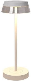Redo 90306 - LED Dimmelhető asztali lámpa ILUNA LED/2,5W/5V 3000 mAh IP65 fehér