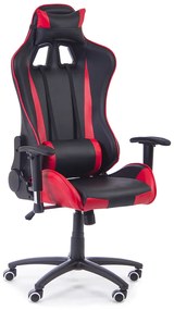 Racer irodai szék, fekete / piros