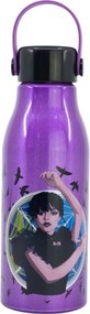 Wednesday Nevermore Flexi alumínium kulacs csavaros kupakkal, akasztóval 760 ml