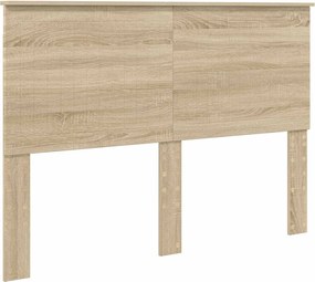 vidaXL Fejtámla fejtámlával Sonoma tölgy 140 cm Faanyag