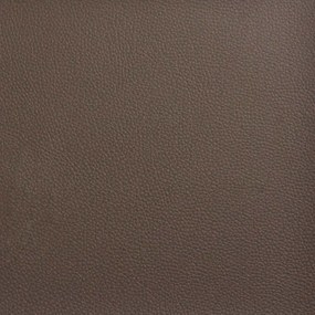 vidaXL Chesterfield Pad Barna 119.5 x 64.5 x 75 cm Műbőr