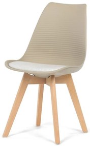 Barna Műanyag Étkezőszék. CT-X7055 WT