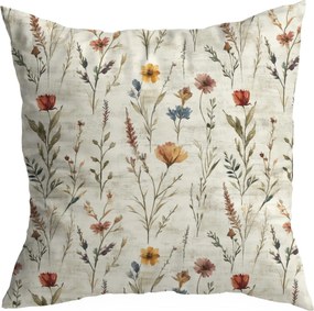 Tavaszi Díszpárnahuzat 50X50 CM Boglárka Tavaszi Virágok Színek Minta 393
