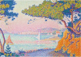 Fotótapéta Flizelin Dekoratív tapéta Színes tájkép 312x219 Ragasztó