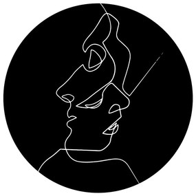Faces szőnyeg, ⌀ 100 cm - Rizzoli