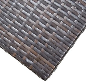 barna összecsukható polyrattan ülőke