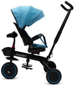 Baby Mix Peony EVA kék gyerek tricikli