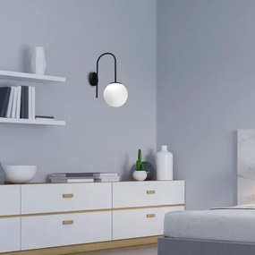 Fali lámpa CAMBRIDGE 1xE14/60W/230V fekete