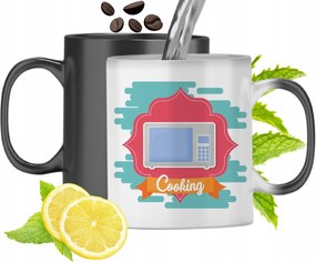 Színváltós Mágikus Bögre Szakácsoknak, fényképes nyomattal