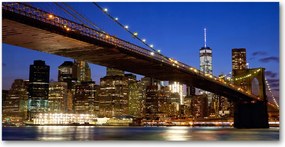 Fotó üvegkép Manhattan New York 140x70