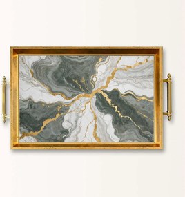 Üveg tálca, 38×24 cm – TPEA10014