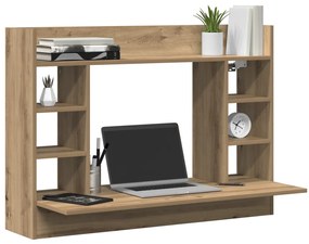 Falra Szerelhető Asztal Mester Tölgy 105x48x75 cm Szerelt Fa
