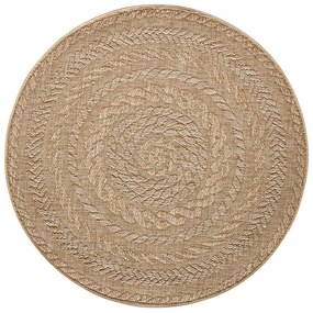 Almendro bézs kültéri szőnyeg, Ø 160 cm - NORTHRUGS