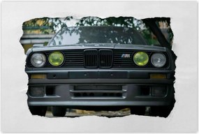 Poszter 60x40 Szürke Bmw autó