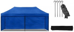 Ollós sátor  3x6 kék All-in-One