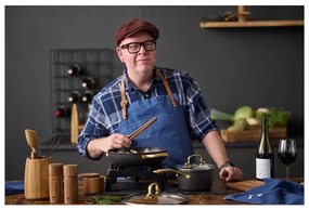 Natúr színű fa só- és borsőrlő szett 2 db-os – Holm