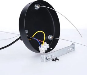 BRILAGI - Kábeles függeszték SELE 6xGU10/30W/230V fekete