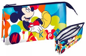 Disney Mickey gyerek neszeszer, tolltartó 3 rekeszes