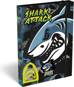 Füzetbox, A5, LIZZYSULI, Shark Attack (TICLFBSAA5)