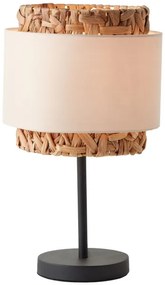 Brilliant - Asztali lámpa WATERLILLY 1xE27/60W/230V krémes