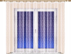 Mg Függöny esővédő 14570 Fehér 350x110 pol szalaggal