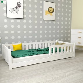Lulu gyerekágy 80x180 fehér + habmatrac
