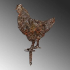 Chicken fém kerti dísztárgy, 64×42 cm – TR565TNL1281