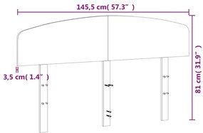 tömör fenyőfa fejtámla 140 cm