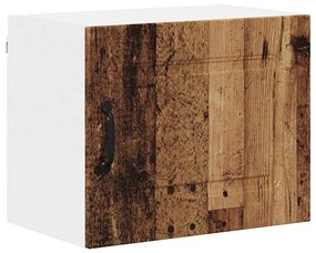 Fali konyhaszekrény polcokkal Öreg fa 50 x 31 x 40 cm Faanyag