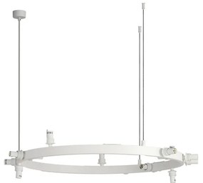 AZZARDO 5876 BUBBLES ROUND Modern Függesztett Lámpa Fehér G9 IP20