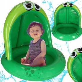 Felfújható Gyerekmedence Medence Napellenzővel Medence Ponton Béka 95 cm