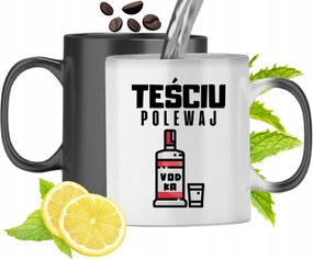 Mágikus Bögre Apósnak Színváltós, fényképes nyomattal