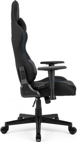 Gamer szék SENSE7 Spellcaster szövet fotel, fekete-kék.