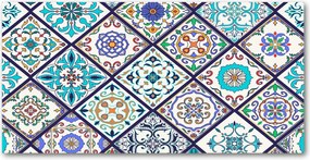 Konyhai panel Kerámia csempe 140x70 cm Ragasztó