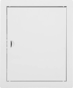 Revíziós Fém Ajtó Patentos Fehér 20x25