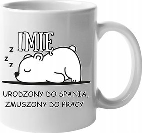 Névre szóló Bögre Született Alvás Születésnapi Ajándék Karácsonyi Ajándék