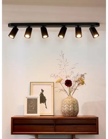 Lucide 23954/31/30 - XYRUS LED spotlámpa 6xGU10/5W/230V fekete