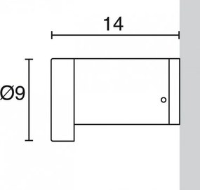 Novolux CAIRO 537A-L0107A-04 Fali lámpa 1x7W/LED 477LM IP54