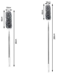 Teleszkópos porfogó Clean, 80 - 280 cm