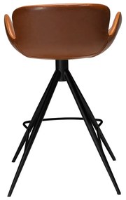 Gaia konyakbarna műbőr bárszék, magasság 87 cm - DAN–FORM Denmark