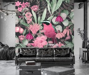 Gario Fotótapéta Színes madár természetállatok - Andrea Haase Anyag: Vlies, Méret: 200 x 200 cm